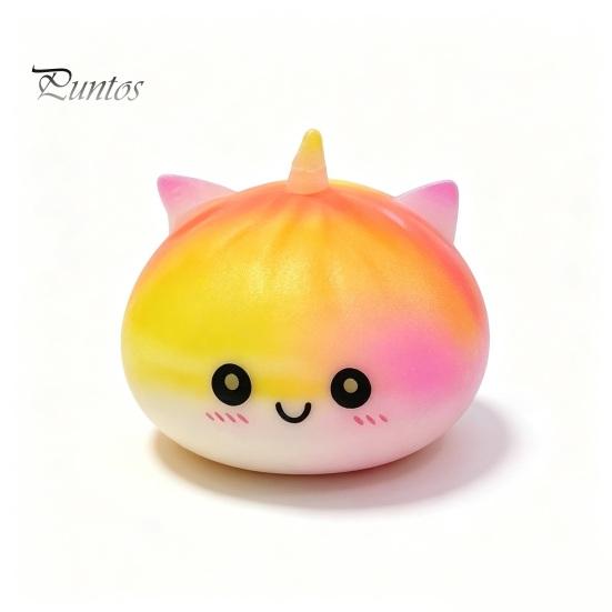 Focus Improvement Tools Giant Dumpling Stress Relief Toy, Slow Rising Hand Squeeze Ball, Toy Soft Desk Fidget Sensory Tool for Office Home Relaxation