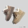 Belle warm casual platform snow boots new winter cotton shoes velvet board shoes sports style