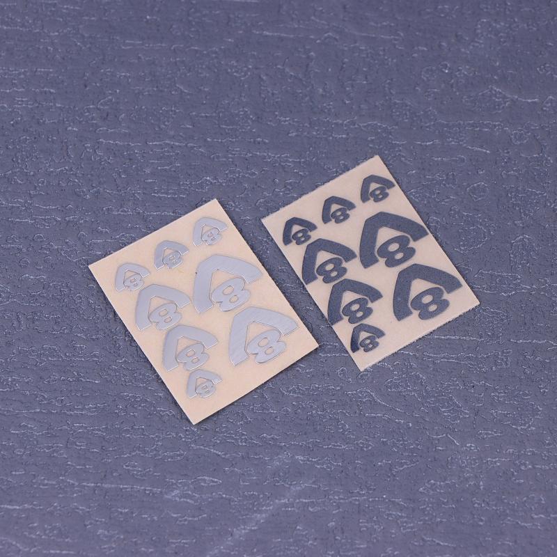 Simulation V8 Metal Sticker For 1/14 Scale RC Truck Trailer Tipper Scania R620 R470 56323 Car Decoration DIY Part