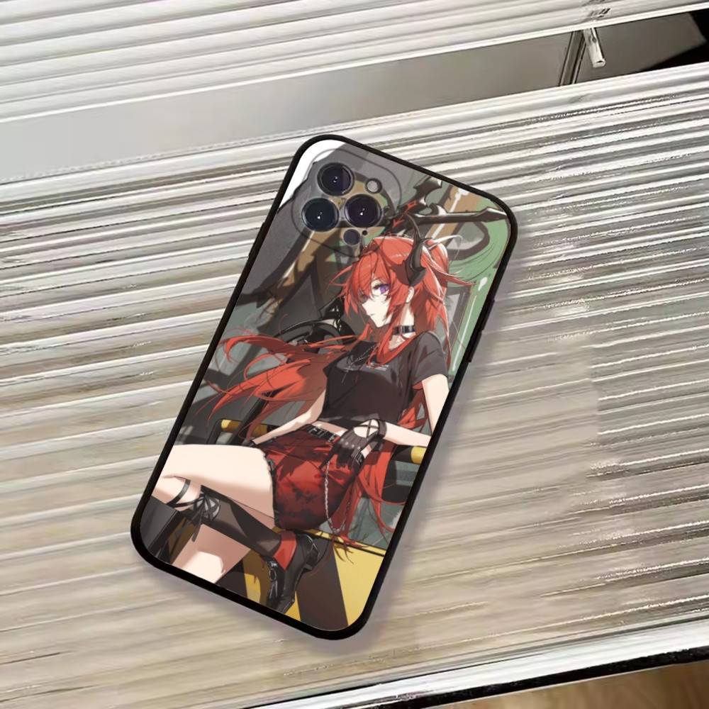 Game Arknights Phone Case Silicone Soft For IPhone 17 16 15 14 13 12 11 X XR Plus Pro Max Plus