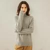 Women's 2025 Autumn/Winter Cashmere High Neck Sweater - Soft, Thick, Solid Color, Stacked Collar.