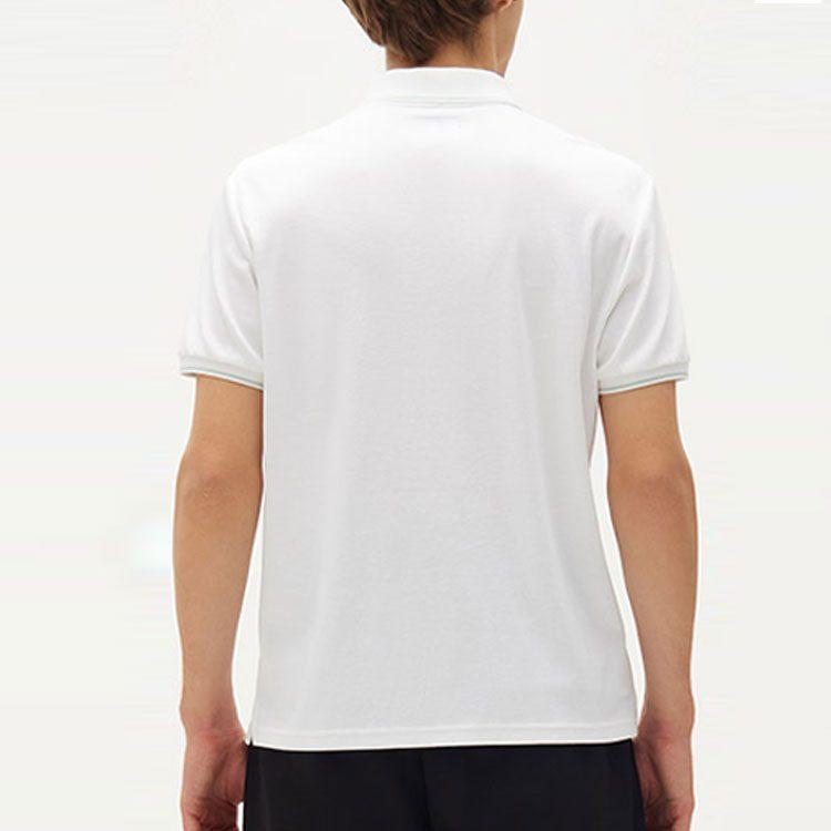 Fila Polo Shirts Men's White Polo Collar Moderate Straight Fit F11M138157F-WT