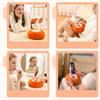 Oatsbasf Phone Pillow Stand Adjustable Phone Holder with Snack Bowl & Suction Cup Base Hands Free Phone Holder for Bed/Desk/Sofa