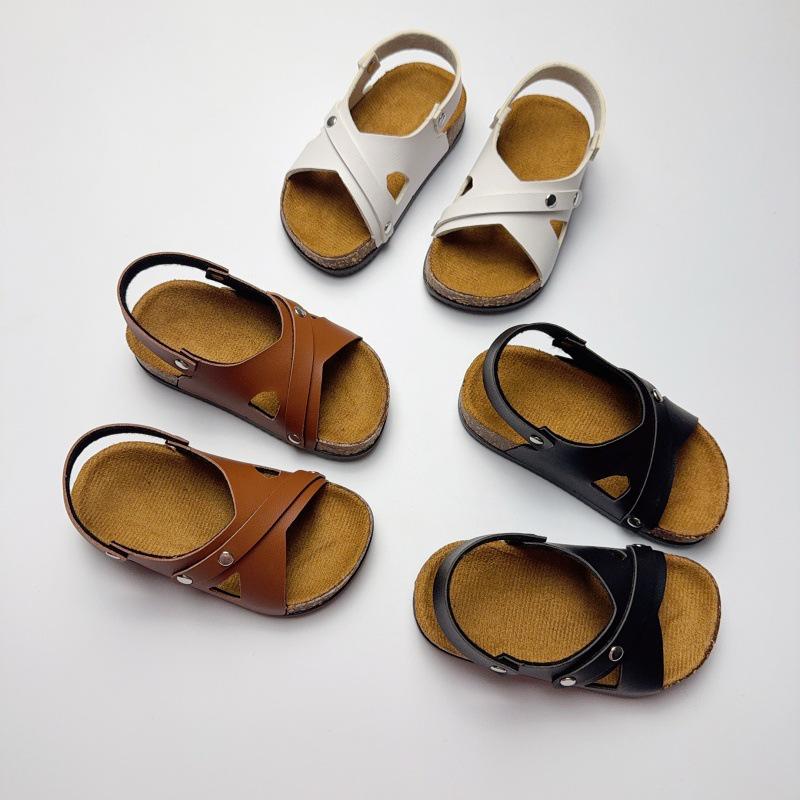 Retro Sommersandalen für Kinder - Jungen & Mädchen Innen-/Außen-Strandschlapfen.