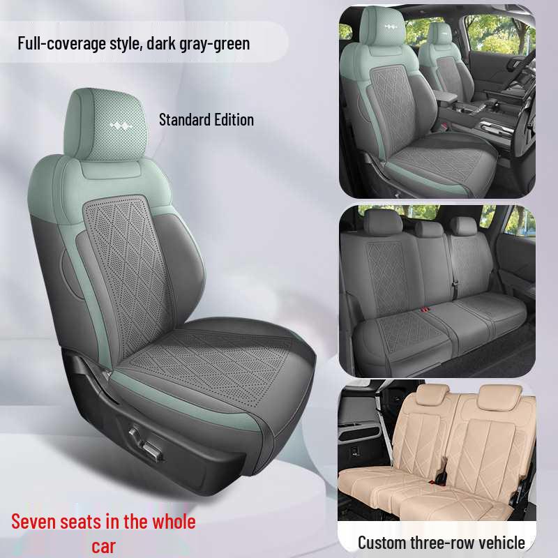 BYD Yangwang 8 Suede Car Seat Cover - All-Season Full Coverage Cushion Pad