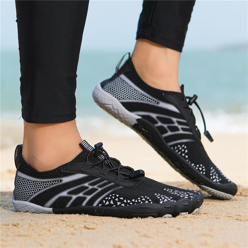 Quick Dry Breathable Water Sports Shoes Anti Slip Soft Barefoot Aqua Sneakers for Beach Pool Sea Diving Hiking Wading Surfing