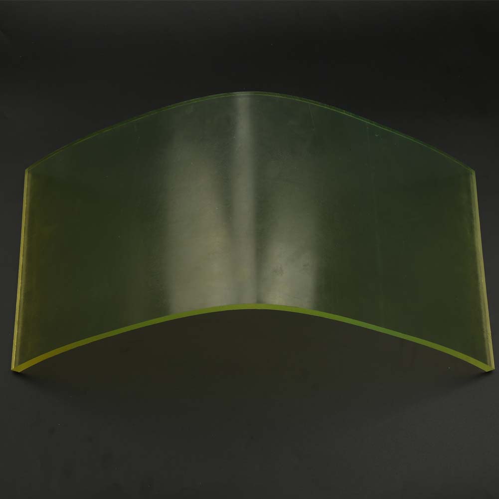 High Quality Polyurethane Sorbothane Sheet Rubber Chemical Resistance Yellow (4*200*500mm)