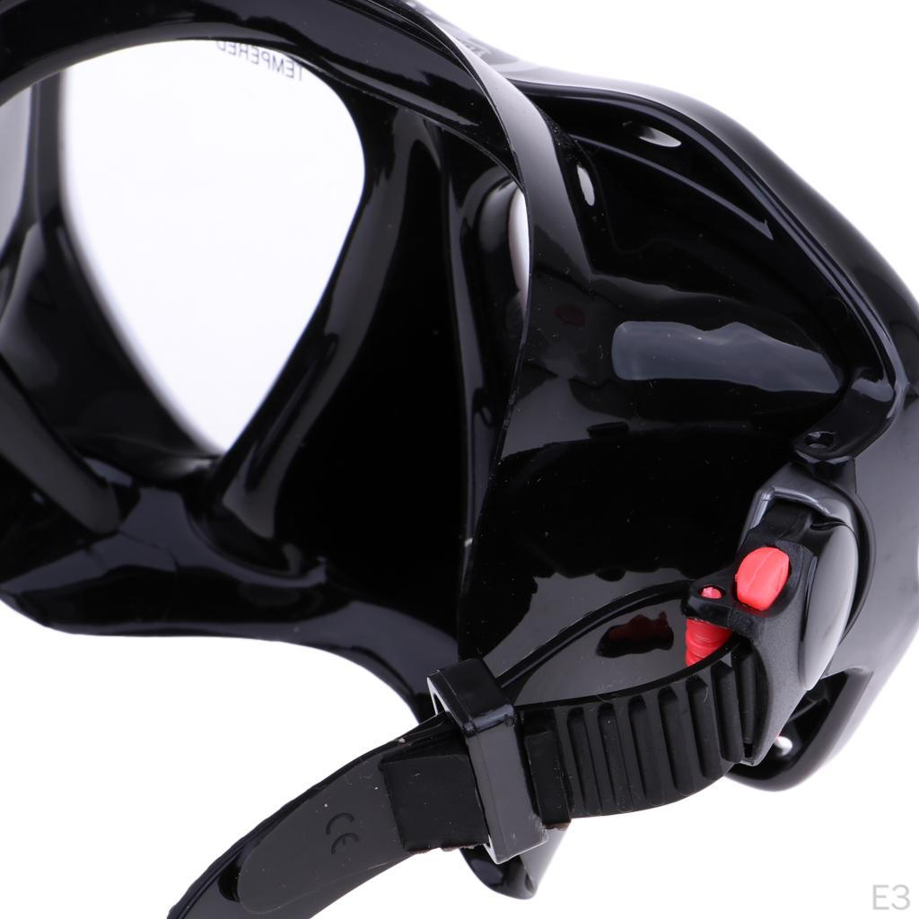 Adult Snorkel Mask Scuba Diving Glasses Tempered Glass Goggles for Men Women