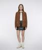 Pinblack Unisex French Goat Suede Jacket