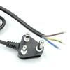 SANS164-1:2016 South African Power Cord with Figure-8 & Three-Pin C15 Connectors