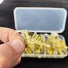 30Pcs Fishing Baits Artificial Soft Shrimp Lures Realistic Looking Vibrant Color Mini Size Soft Baits Fake Lures with Sharp Hooks