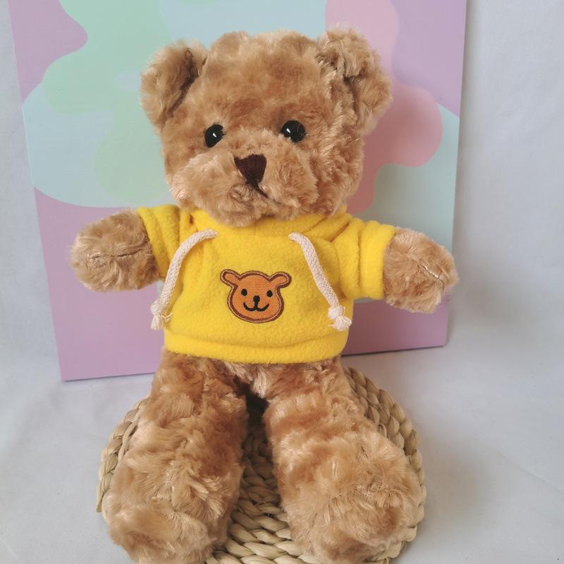 Cute Plush Panda Teddy Bear Doll In Clothes - Small Children's Gift Toy