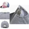 Retro Geometric Embroidery Baseball Cap Cotton Material Adjustable Size Casual Style