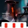 Road Bike Tail Light Waterproofs Bicycles Back Light Safety Taillight Brake Sensing Bike Rear Light Helmet Bag Taillight