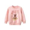 27Home Korean Style Kidsren's Clothing Autumn and Winter 2026 New Kidsren's Sports Sweatshirts Fleece Shirts Baby Bear Clothes