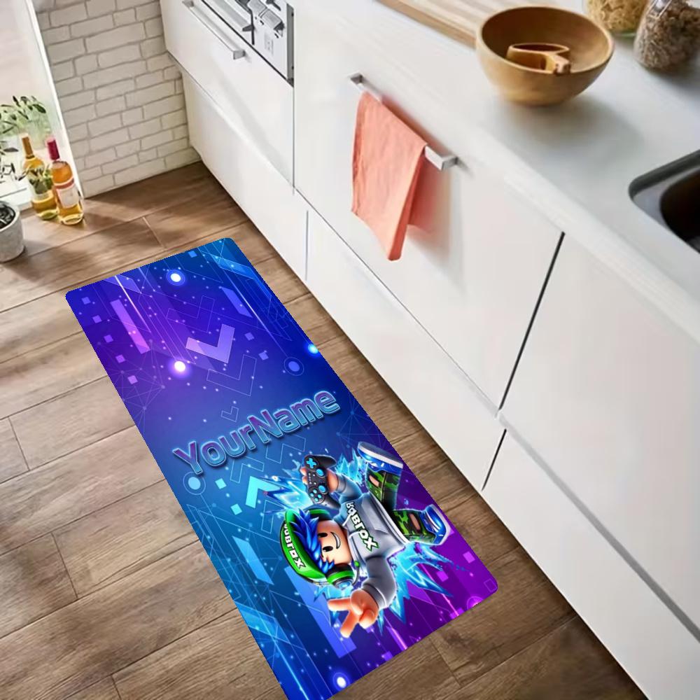 Roblox Customize Your Name Kitchen Rug Runner Rug Laundry Mat Hallway Entryway The Best Gift Choice