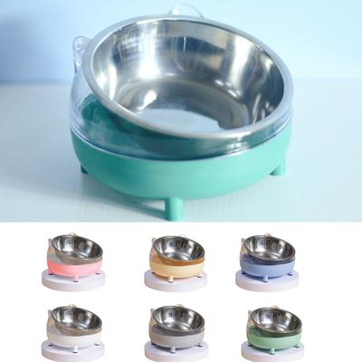 Stainless Steel Cat Bowl For Eating And Drinking