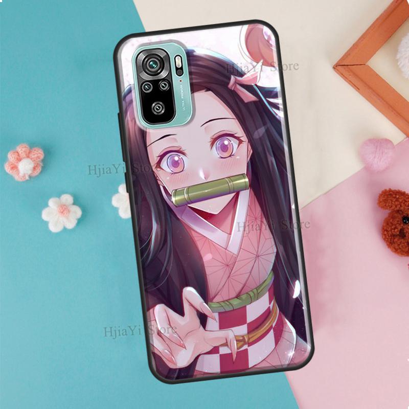 

Чехол Demon Slayer Kamado Nezuko для Redmi 9 9A 9C 9T 7A 8A для Xiaomi Redmi Note 8 Pro 9S 8T Note 7 9 10 Pro Redmi 6