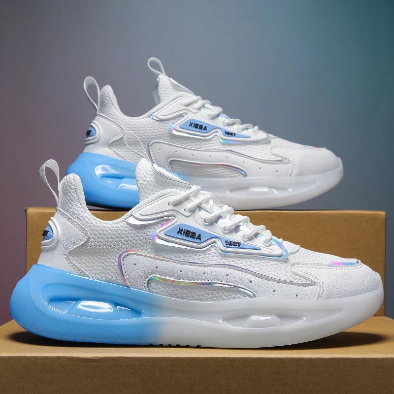 Fashion SYTK Men's Shoes Summer Mesh Breathable Non-slip Popcorn Sneakers Running Shoes Fo Women