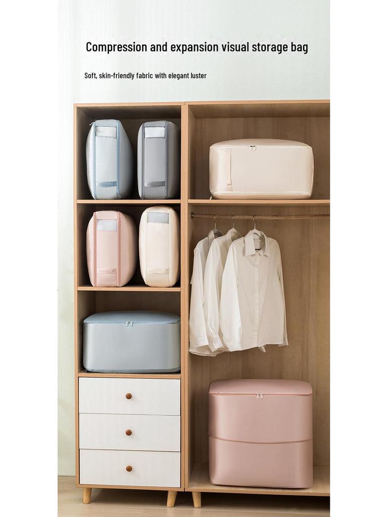 Seasonal Quilt & Clothing Compression Storage Bag