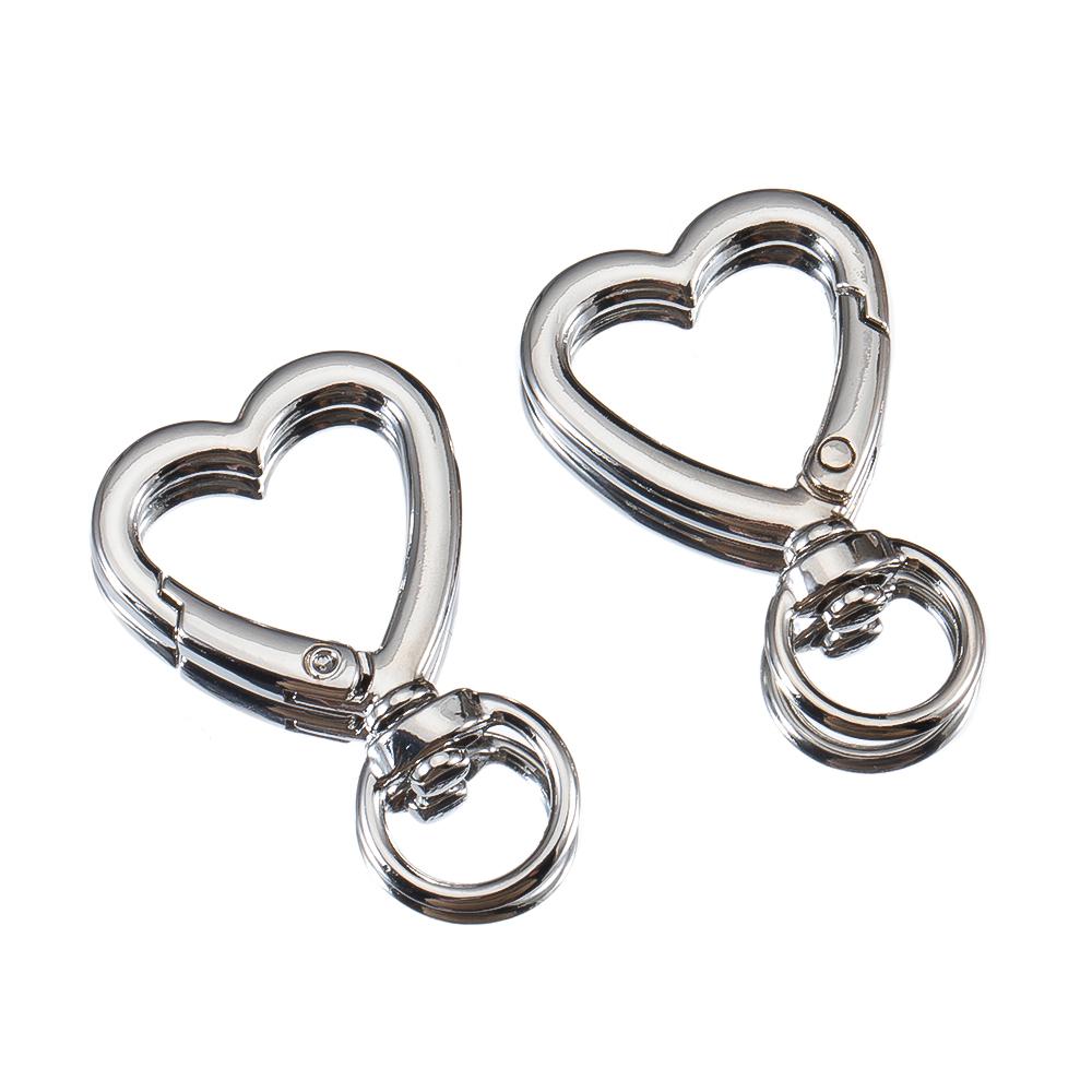 5pcs Pet Dog Buckles Connector Openable Metal Sping Clasp Star Heart Cat Flower Ring Carabiner Keychain Bag DIY Jewelry Findings