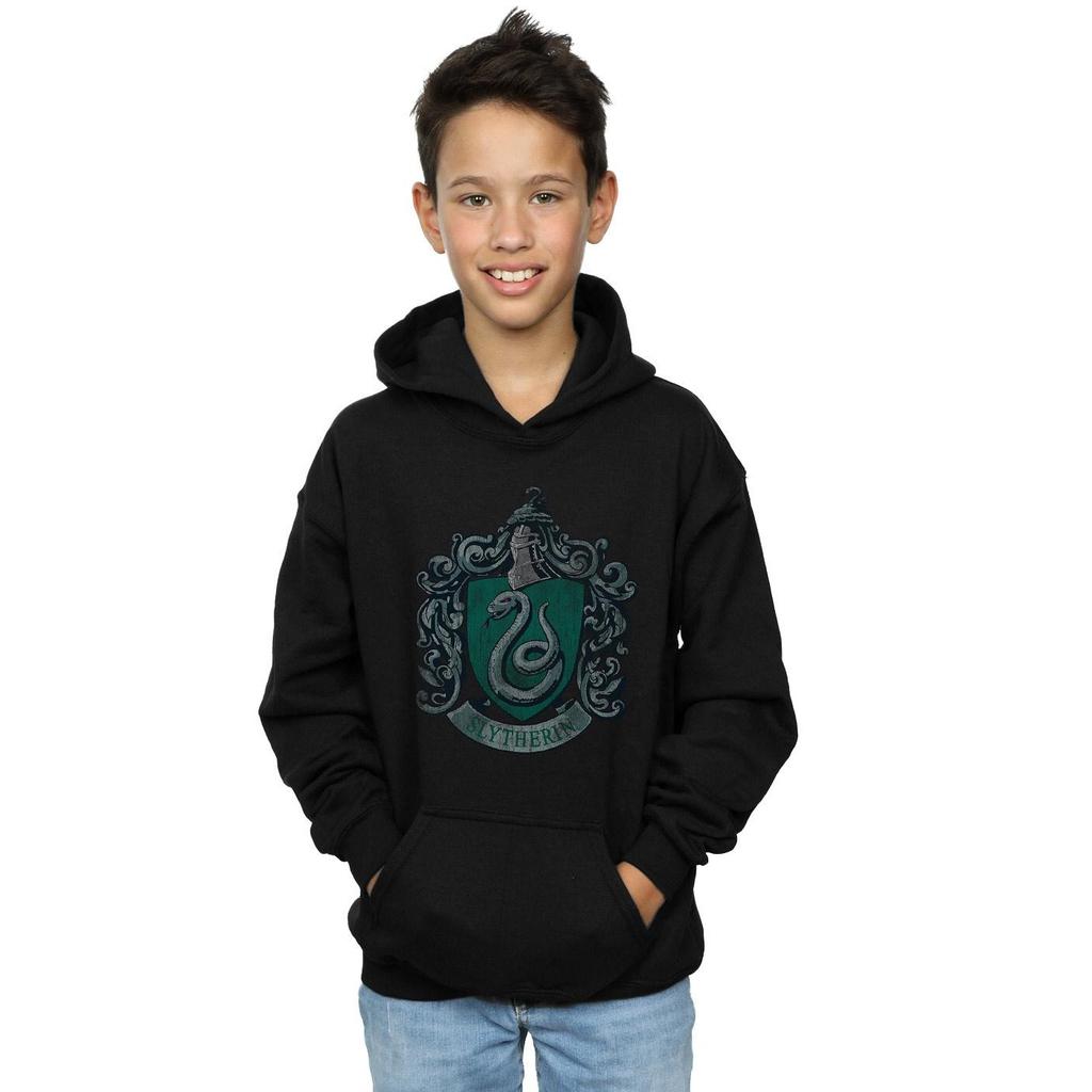 HARRY POTTER Boys Slytherin Cotton Hoodie
