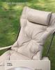 Portable Folding Office Recliner Chair with Leg Rest for Sitting & Sleeping
