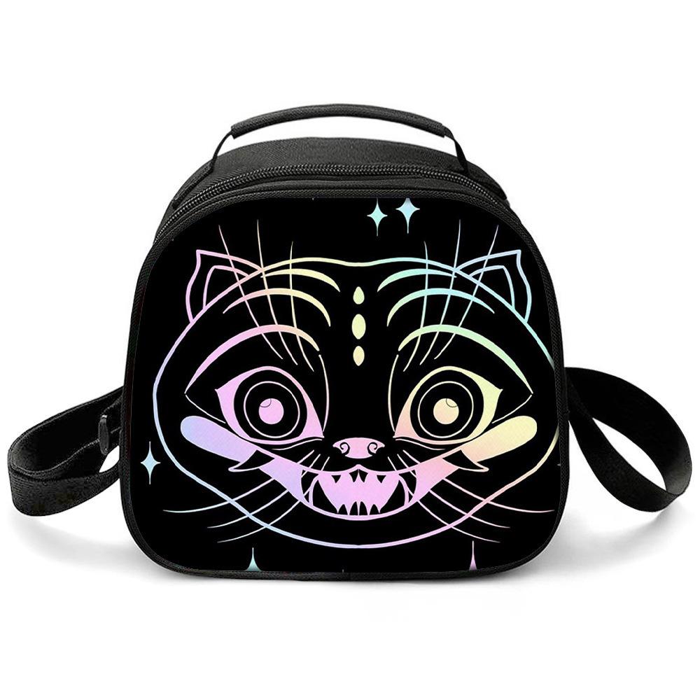 KPOP Witch Hunters Printed Cartoon Student Warm Lunch Bag Messenger Bag