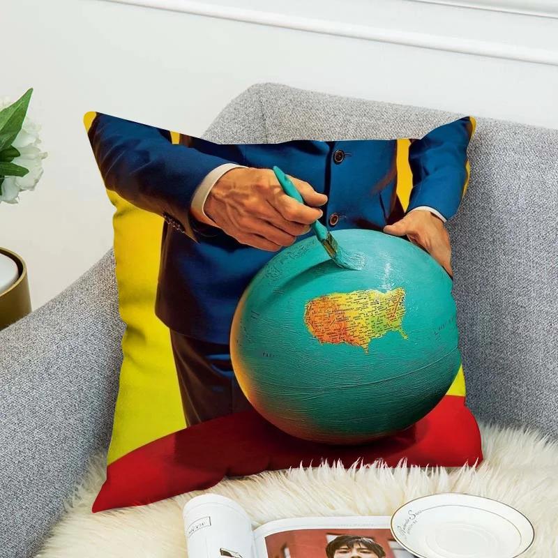 T-Toiletpaper Magazine Cushion Cover 4545 Decorative Pillowcase 40x40 Cushions Home Decor Pillowcases for Pillows 45x45 Pillow
