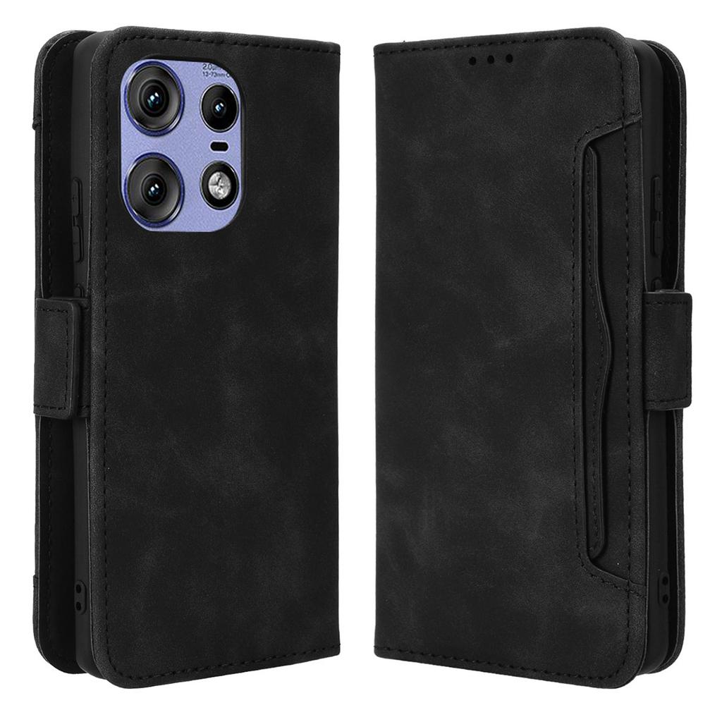 For Motorola Edge 50s Pro 5G/Edge 50 Pro 5G/Edge 50 5G Case Leather Drop-Proof Wallet Phone Cover with Multiple Card Slots