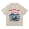 Widows Bay Tv Design Print Tshirts 2026 Unisex Unisex Hiphop Tshirt Summer Loose Casual 100cotton Vintage High Quality T Shirts