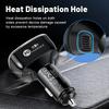 150W USB Car Charger Type C Mobile Phone Charger Fast Charging For iPhone 15 16 Pro Max Xiaomi Samsung USB C Car Charger Adapter
