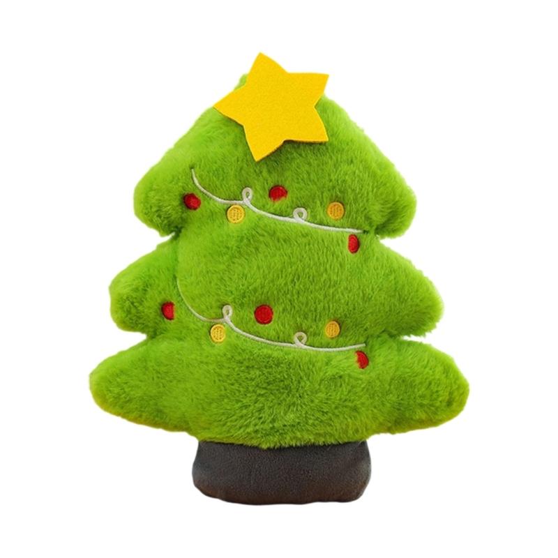 Christmas Plush Doll Christmas Stuffe Animal Toy Table Ornament Christmas Reindeer Plush Toy Gift for Women Girls