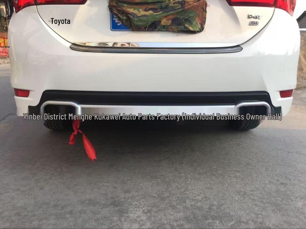 Rear Lip Protector for 2014-2018 Corolla - Car Accessory Modification