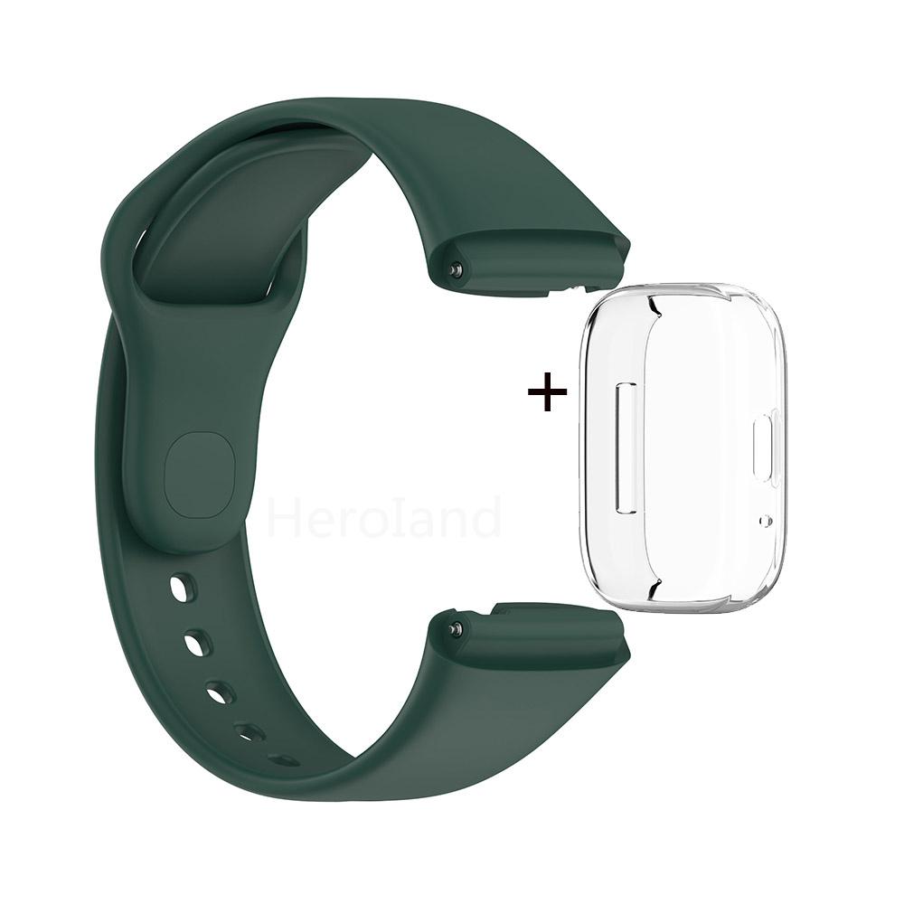 Curea de ceas pentru Redmi Watch 3 Active Smartwatch Curea Brățări din silicon moale Brățară pentru Redmi Watch3 Lite Curea de ceas CU carcasă