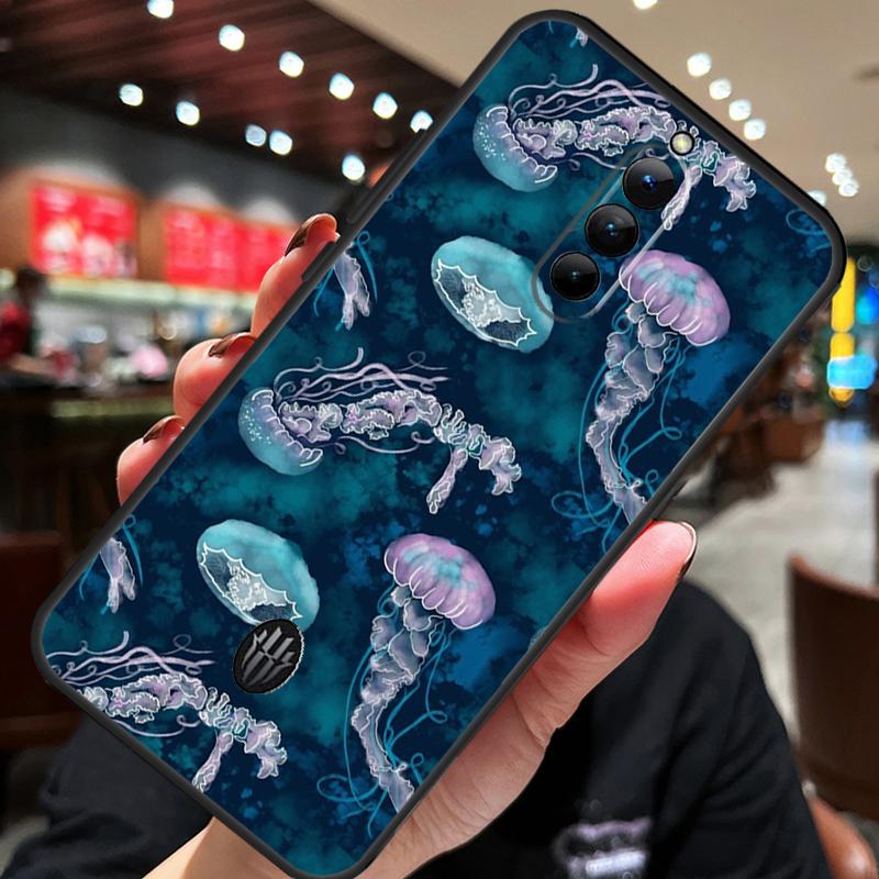 Magic Jellyfish Case For ZTE Nubia Red Magic 10S 10 8 9 8S 9S 11 Pro Plus 10 Air 5G 6R 6 7 6S 7S Pro Cover