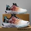 Men's Shoes Spring New Teen Student Casual Sports Shoes Luminous Rotating Buckle Running Shoes Platform Dad Shoes
