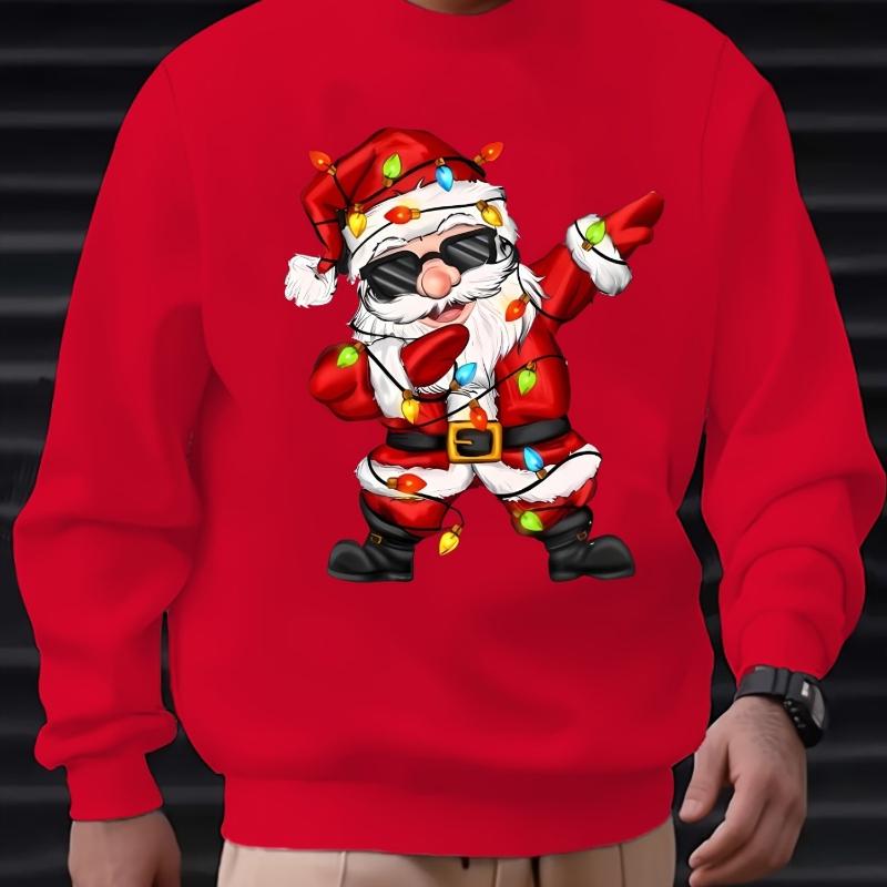 

Minimalist Christmas Tree Jacquard Crew Neck Sweatshirt - Commute & Casual Top Pick XXL абрикосовый