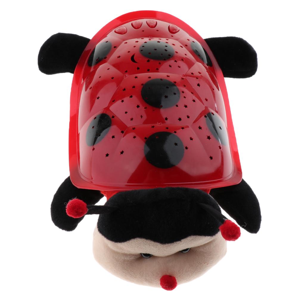 Buy Baby Infant Kids Music Projector Night Light Lamp Animal Toy Red