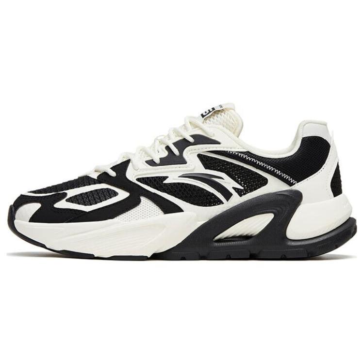 

Новые износостойкие, нескользящие, низкие повседневные кроссовки Anta Millennium 6, мужские, черно-белые 112328890-11 41