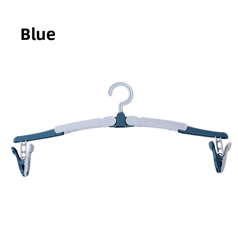 Multifunctional Folding Hanger Simple Portable Outdoor Travel Home Magic Clothes Drying Rack Non-slip Hanger