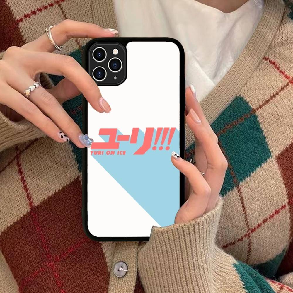 Sports Anime YURI On ICE BL For IPhone 17 16 15 14 13 Pro 12 11 Pro Max Hard PC+TPU Phone Cases Back Cover