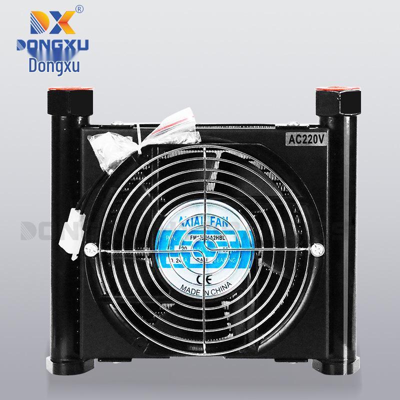Dongxu AJ0510 Aluminium Hydrauliköl Luftkühler - Kompakter luftgekühlter Kühler für kleine Hydrauliksysteme
