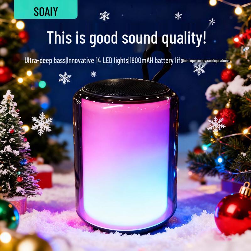 Soaiy Portable Bluetooth Speaker