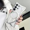 Plating TPU Matte Hollow Cooling Case for Samsung Galaxy S25 Ultra S24 Plus for Magsafe Magnetic Heat Dissipate Bumper Cover