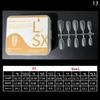 100Pcs No Polish Short Medium Coffin French Full Cover Nail Tips Press On False Nails DIY Manicure Extension Tools
