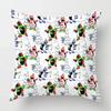 Christmas Series Throw Pillow Cover With Short Plush Print Living Room Sofa Decoration Cushion Cover Pillow Covers Decorative