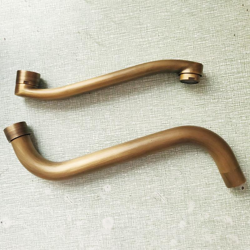 ELLEN Single Cold Facuet Wall Outdoor Mop Pool Faucet Antqiue Bronze Wall Kitchen Sink Faucet Rotatable ML982