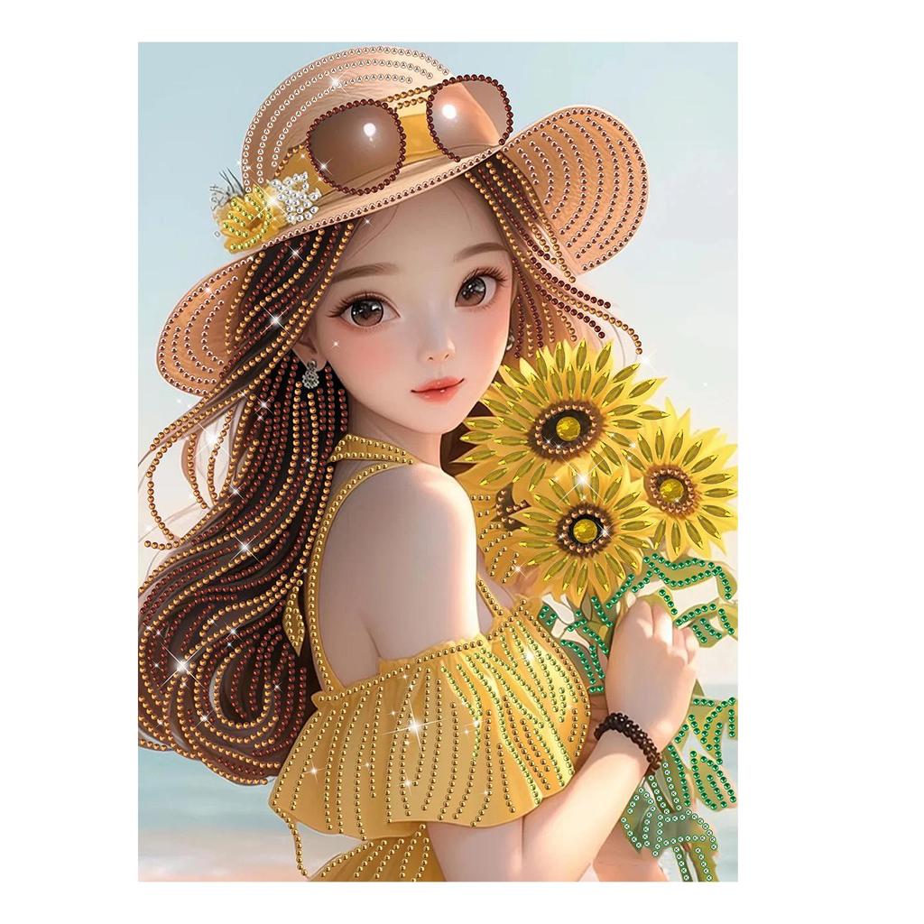 5D Special Shape Diamond Painting DIY Four Seasons Money Tree Wall Art