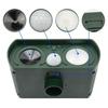 Solar-Powered Pest Repeller with Flashing Light for Cats, Dogs, and Birds